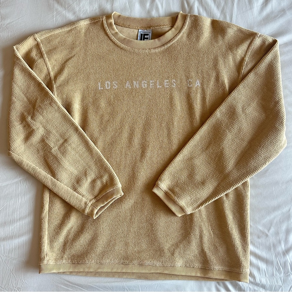 Los Angeles Beige Crewneck